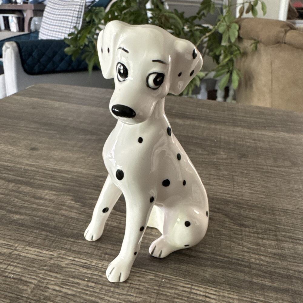 Disney vintage Perdita 101 dalmation dog figurine japan